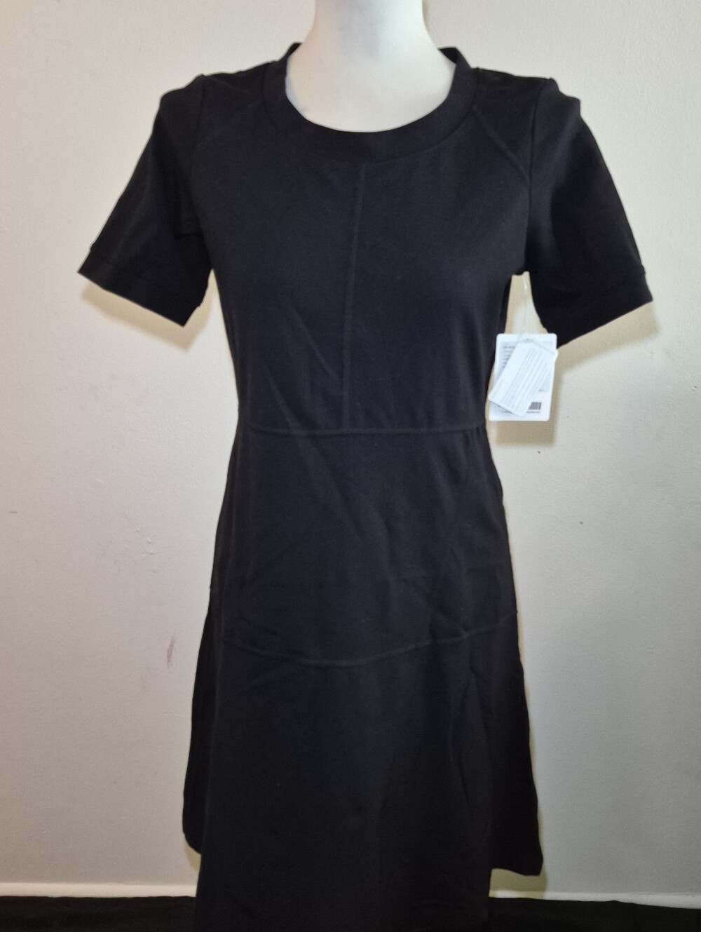 S) Nwt Athleta En Route Ponte Knit Fit Flare Dress